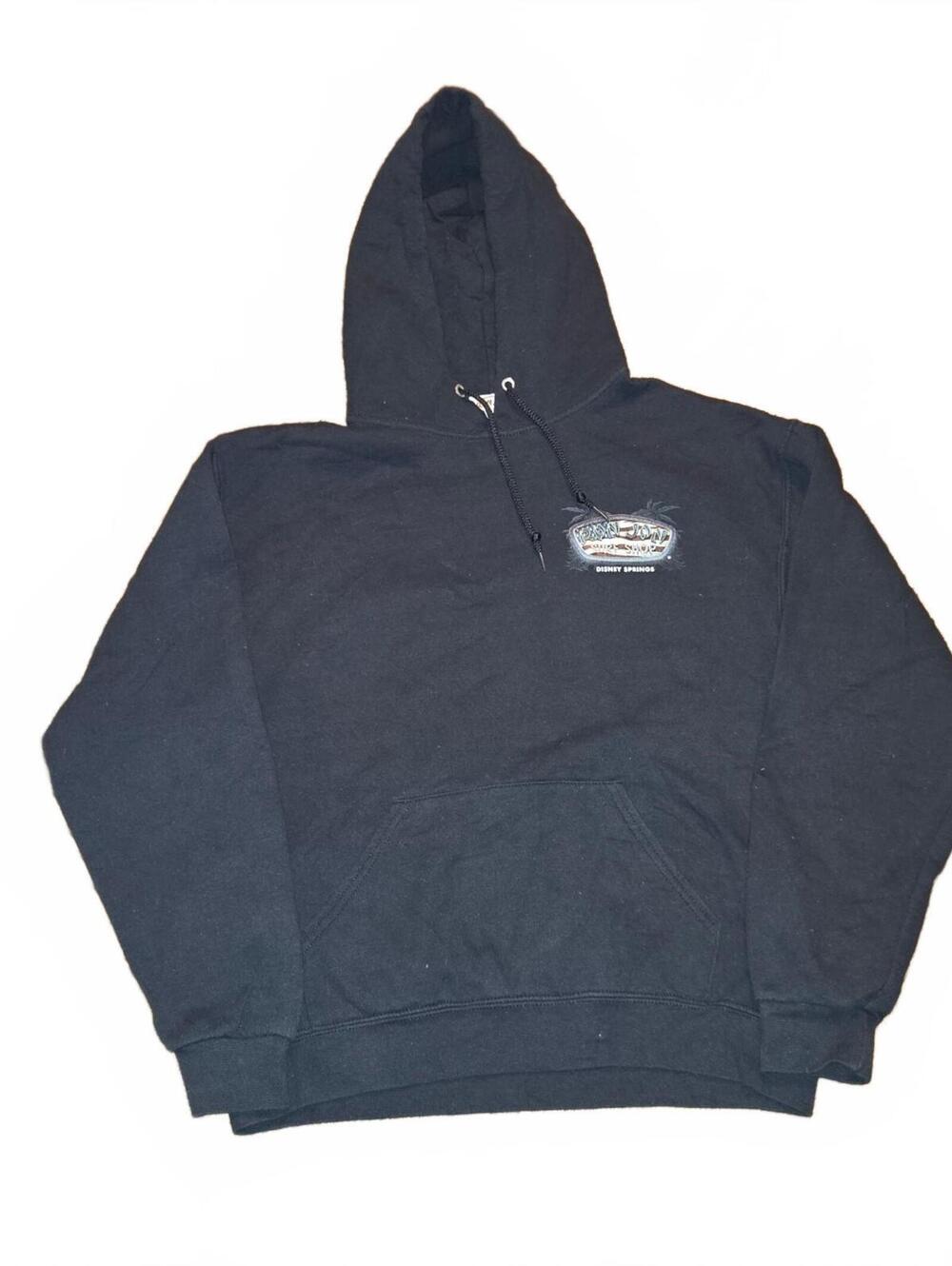 Ron Jon Surf Shop Hoodie Disney Springs Mens Medium Black